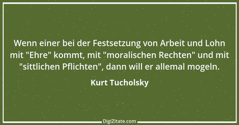 Zitat von Kurt Tucholsky 313