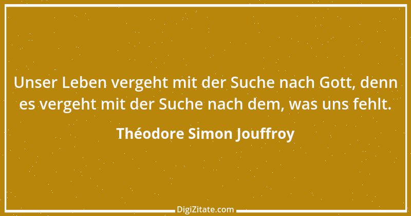 Zitat von Théodore Simon Jouffroy 12