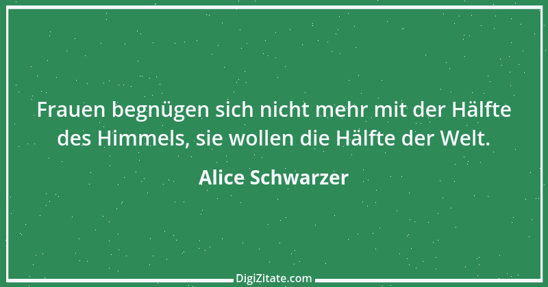 Zitat von Alice Schwarzer 3