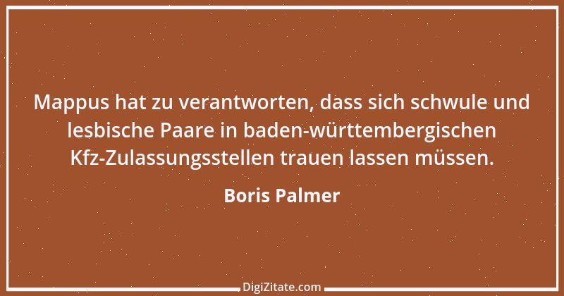 Zitat von Boris Palmer 1