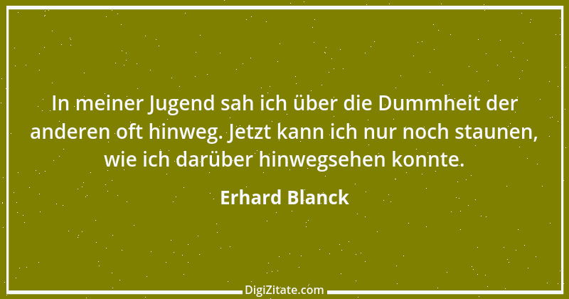 Zitat von Erhard Blanck 1741