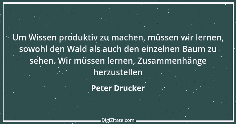 Zitat von Peter Drucker 37