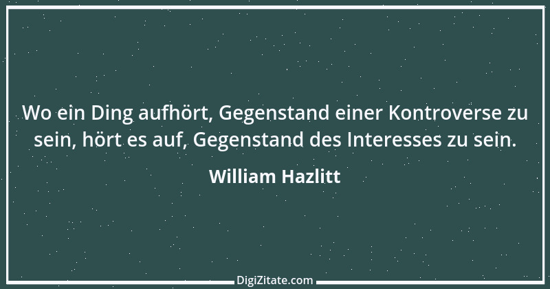 Zitat von William Hazlitt 42