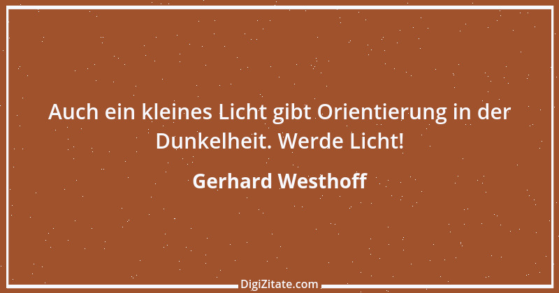 Zitat von Gerhard Westhoff 1