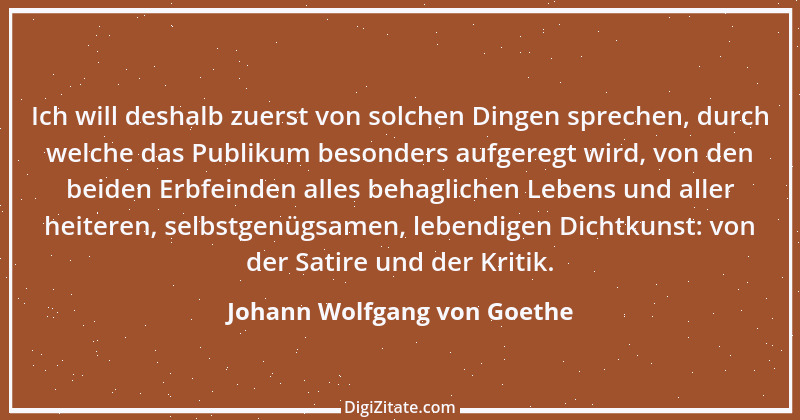 Zitat von Johann Wolfgang von Goethe 1187