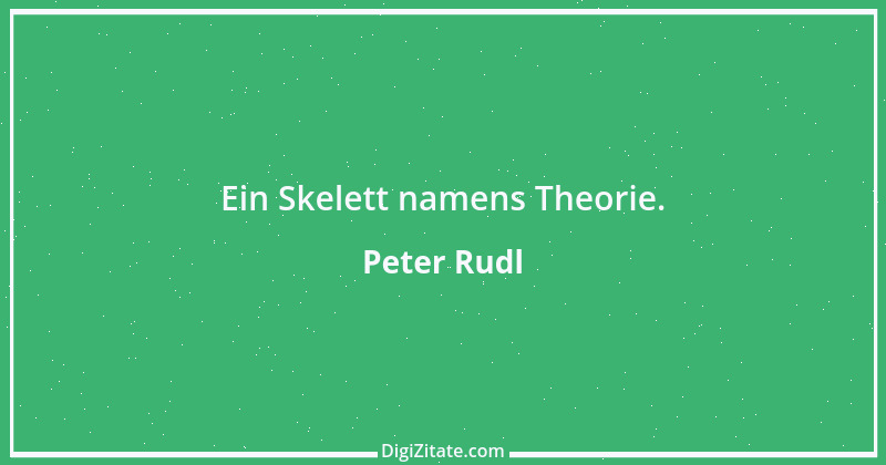 Zitat von Peter Rudl 461