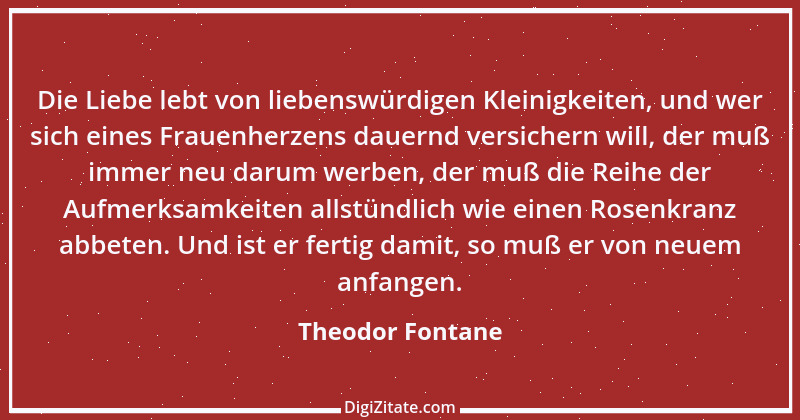 Zitat von Theodor Fontane 449