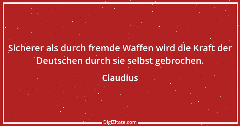 Zitat von Claudius 1