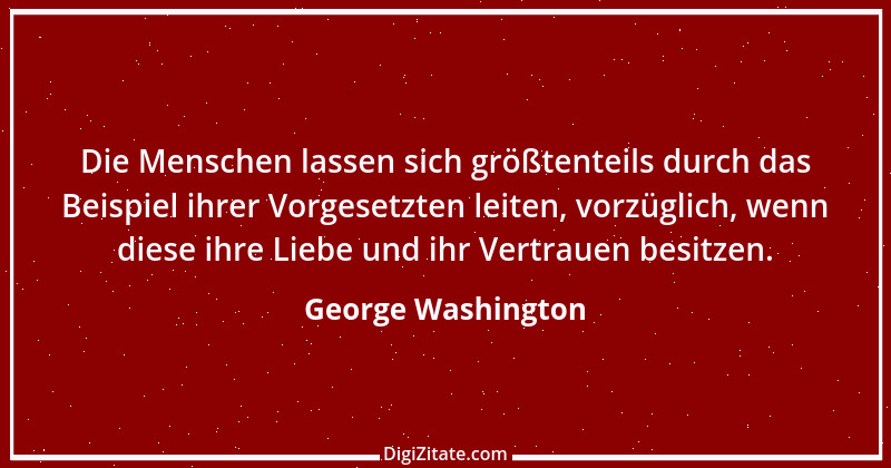 Zitat von George Washington 1