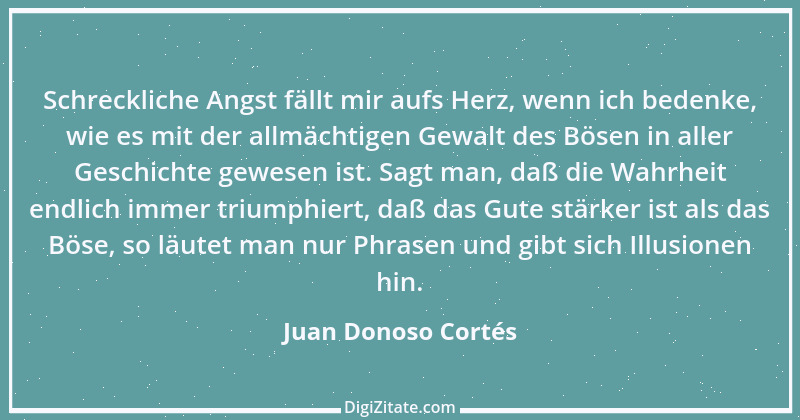 Zitat von Juan Donoso Cortés 2