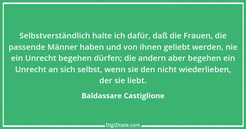 Zitat von Baldassare Castiglione 7