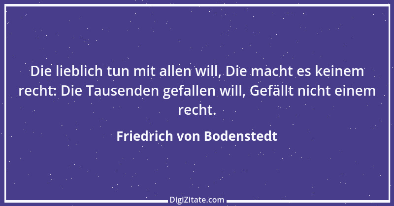 Zitat von Friedrich von Bodenstedt 147