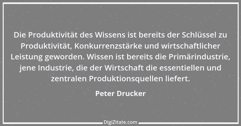 Zitat von Peter Drucker 40