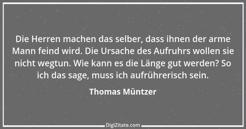 Zitat von Thomas Müntzer 3