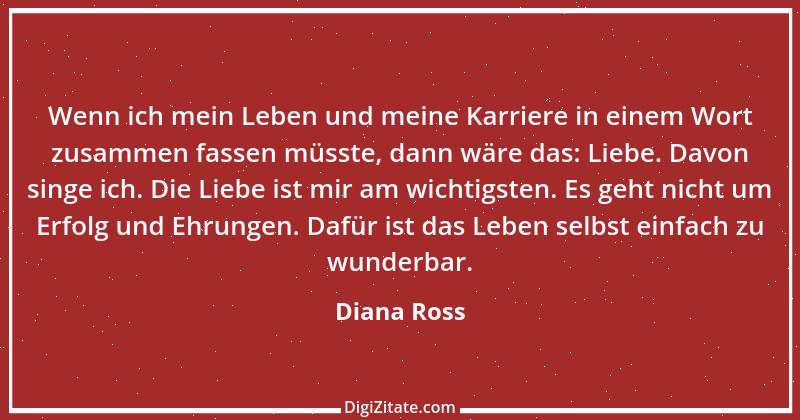 Zitat von Diana Ross 3