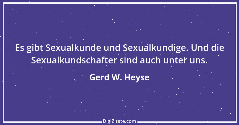 Zitat von Gerd W. Heyse 298