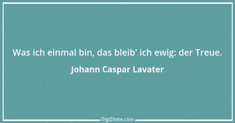 Zitat von Johann Caspar Lavater 160