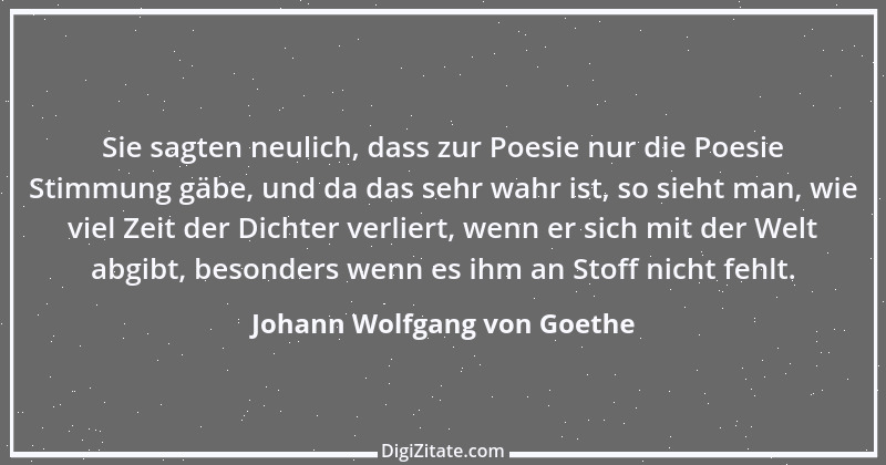 Zitat von Johann Wolfgang von Goethe 1190