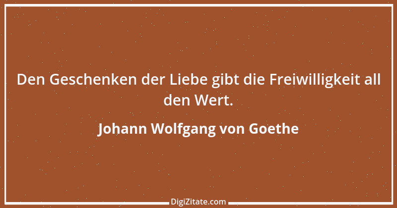 Zitat von Johann Wolfgang von Goethe 2190