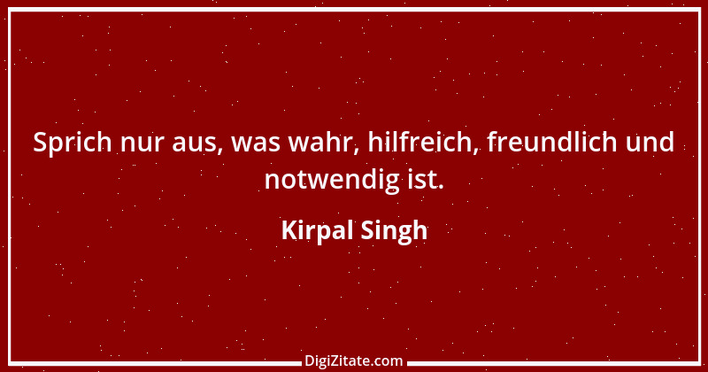 Zitat von Kirpal Singh 20