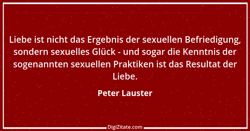 Zitat von Peter Lauster 14