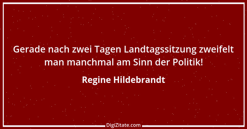 Zitat von Regine Hildebrandt 12