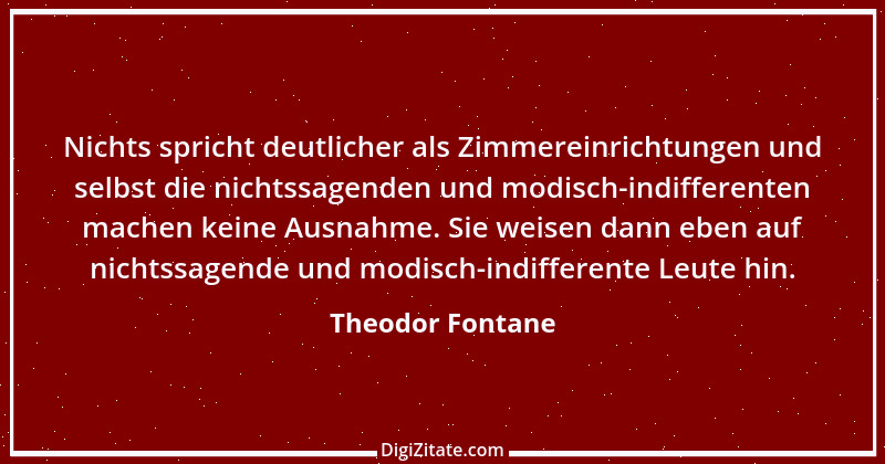 Zitat von Theodor Fontane 452