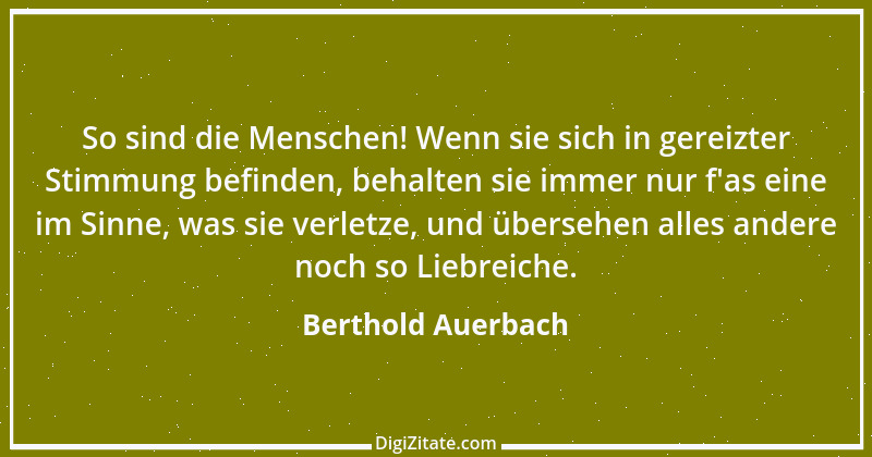 Zitat von Berthold Auerbach 36