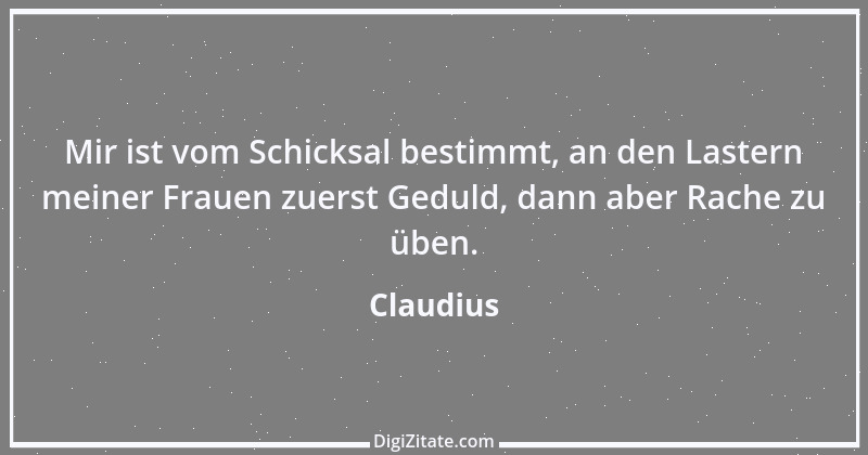 Zitat von Claudius 4