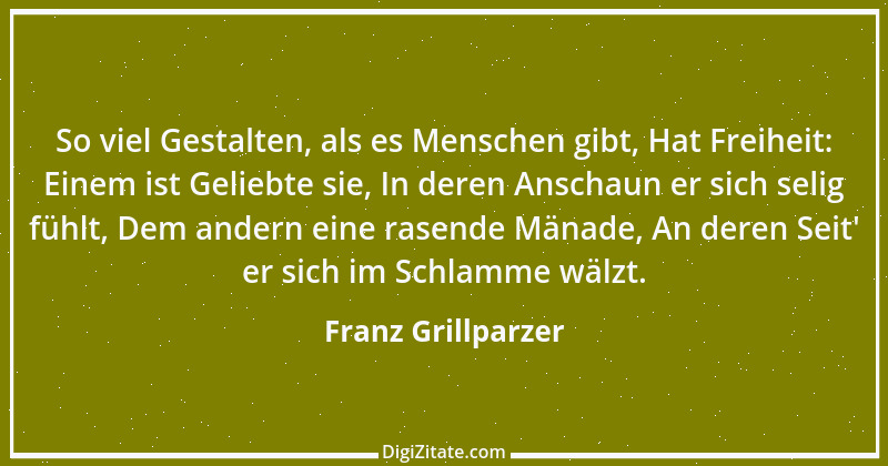 Zitat von Franz Grillparzer 37