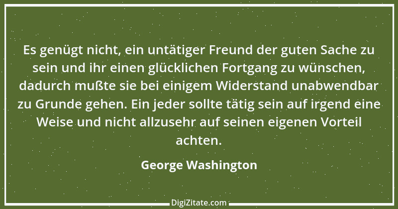 Zitat von George Washington 4