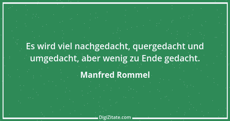 Zitat von Manfred Rommel 31