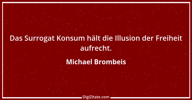 Zitat von Michael Brombeis 1