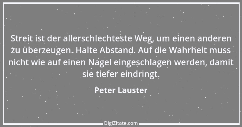 Zitat von Peter Lauster 15