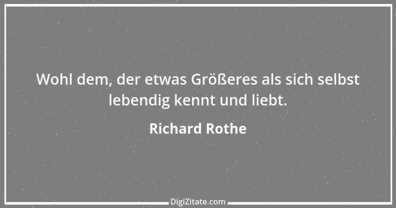 Zitat von Richard Rothe 43