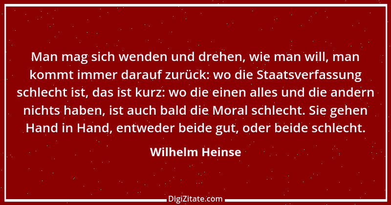 Zitat von Wilhelm Heinse 6