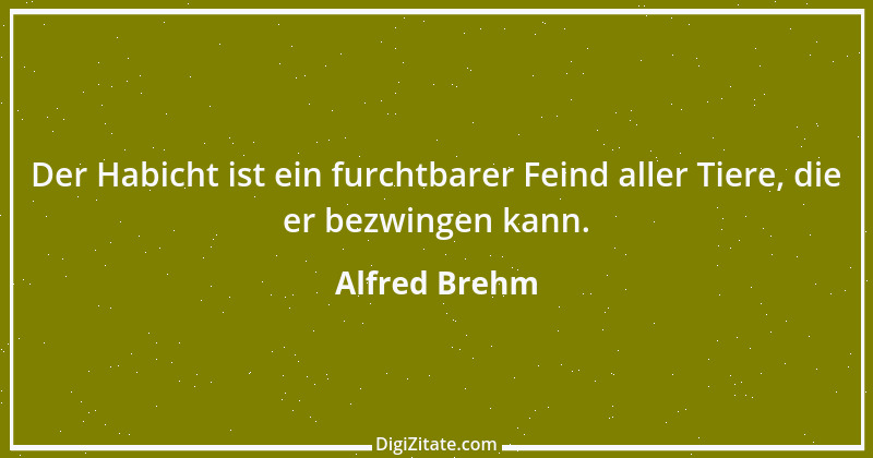 Zitat von Alfred Brehm 33