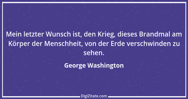 Zitat von George Washington 5