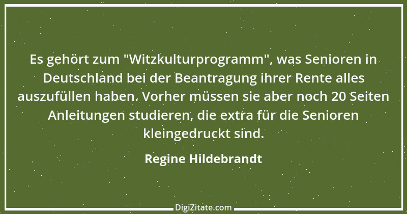 Zitat von Regine Hildebrandt 14