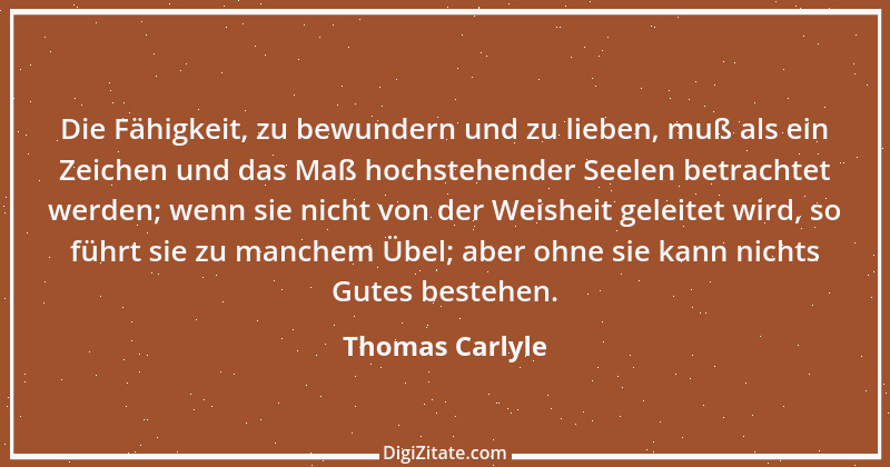 Zitat von Thomas Carlyle 160