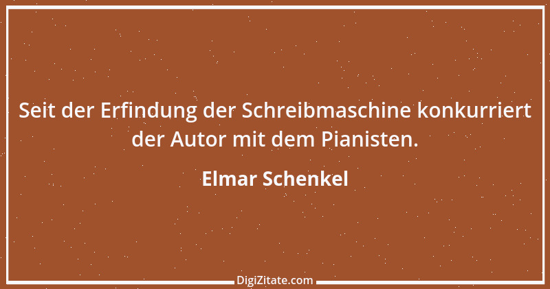 Zitat von Elmar Schenkel 406