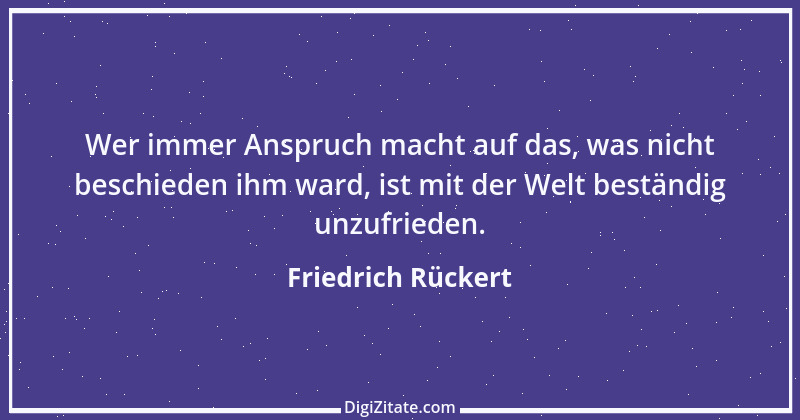 Zitat von Friedrich Rückert 162