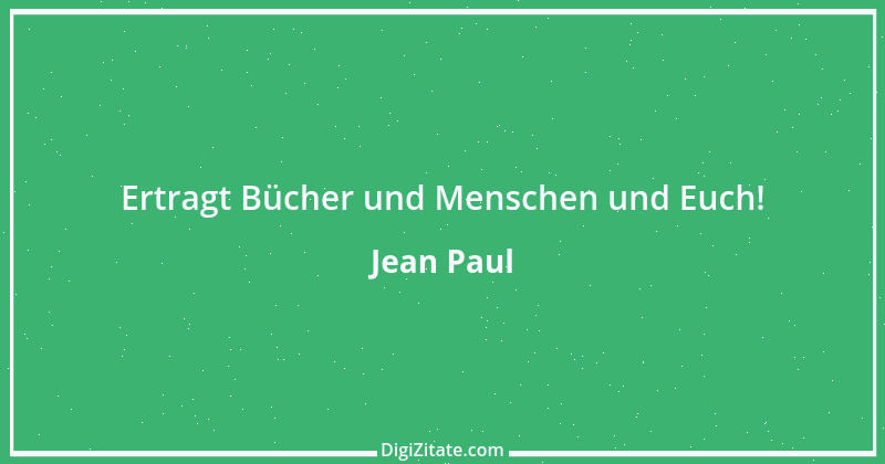 Zitat von Jean Paul 1338