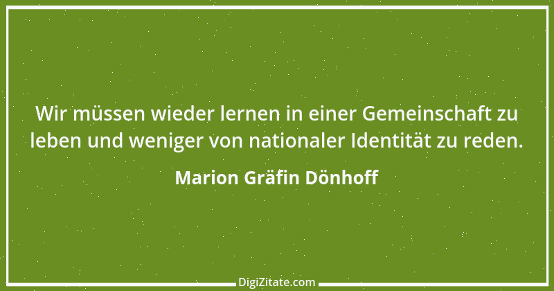 Zitat von Marion Gräfin Dönhoff 3