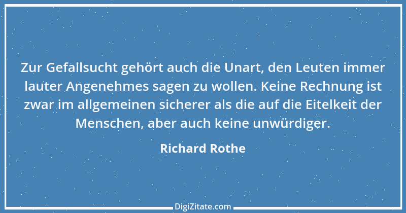 Zitat von Richard Rothe 45