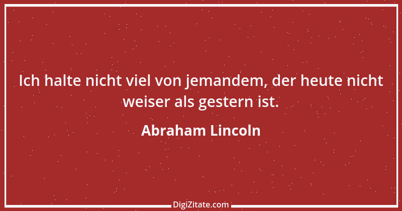 Zitat von Abraham Lincoln 48