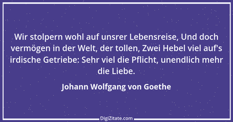 Zitat von Johann Wolfgang von Goethe 2194