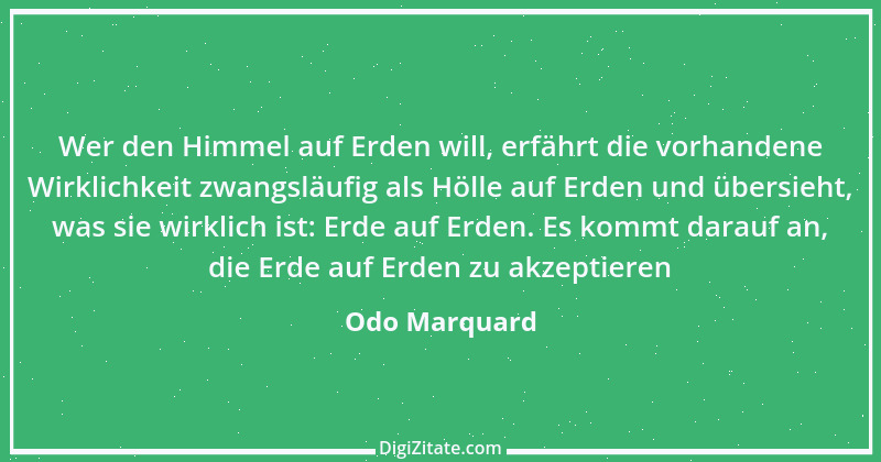 Zitat von Odo Marquard 2