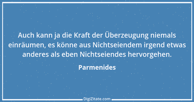 Zitat von Parmenides 3