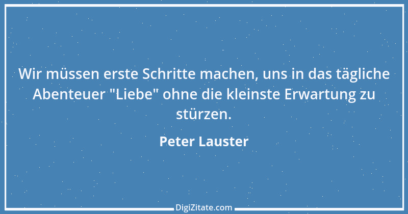 Zitat von Peter Lauster 18